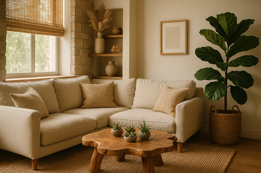 The Secret to a Calm and Balanced Home: Using Natural Elements in Your Décor